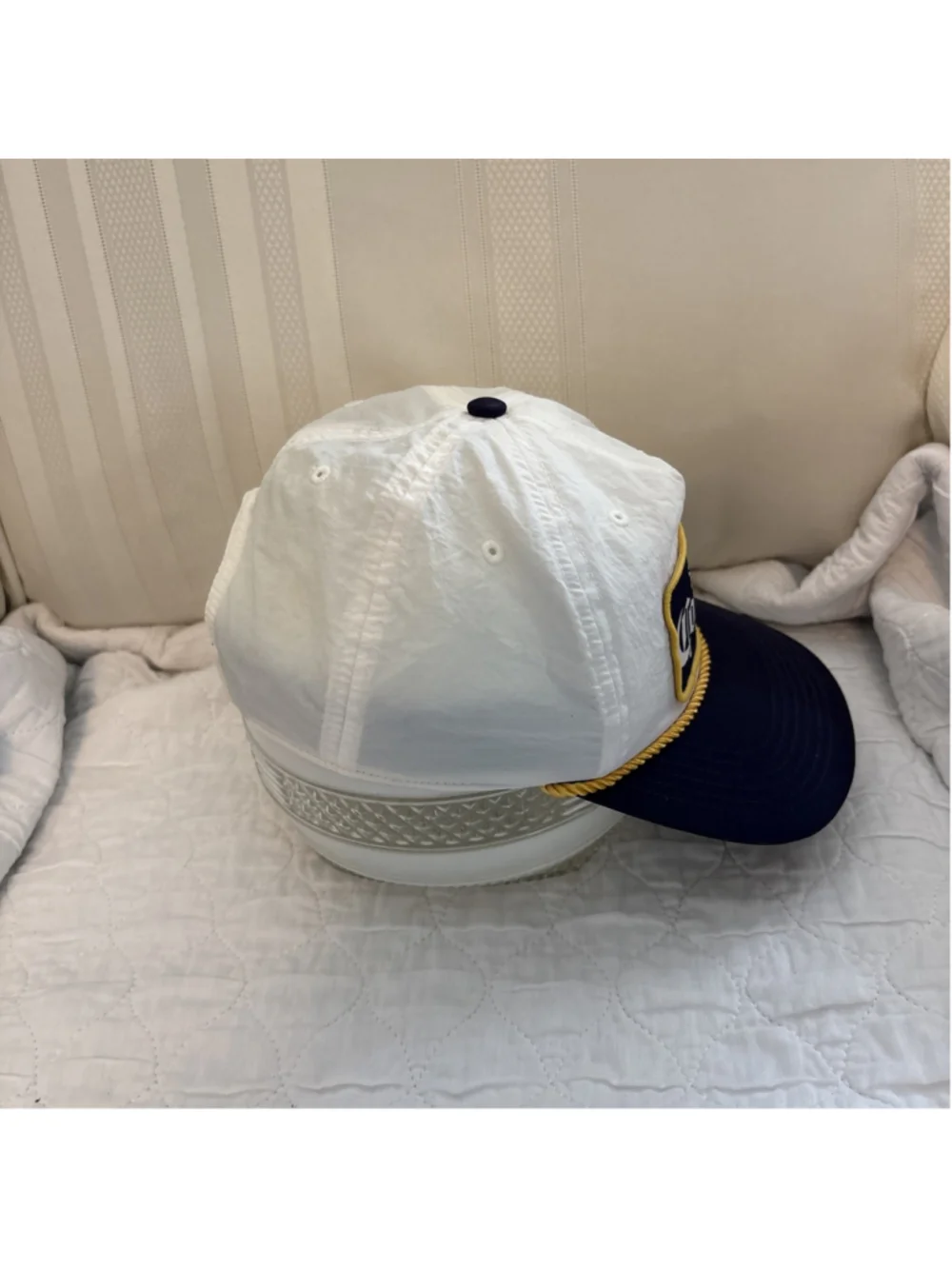 Corona Blue & Gold Adjustable Hat
